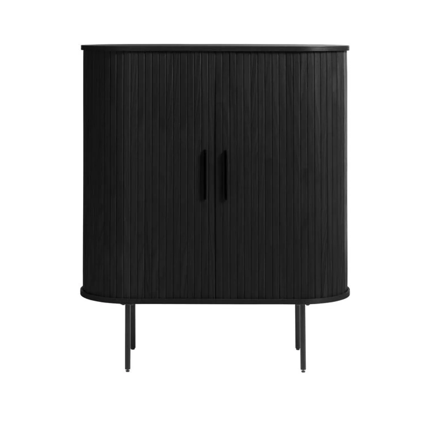 Nita wandkast zwart 100cm