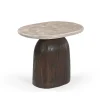 Noa Bijzettafel Marmer 60 cm