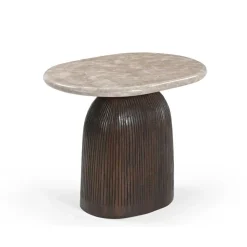 Noa Bijzettafel Marmer 60 cm