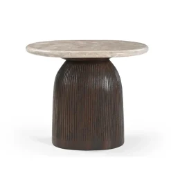 Noa Bijzettafel Marmer 60 cm