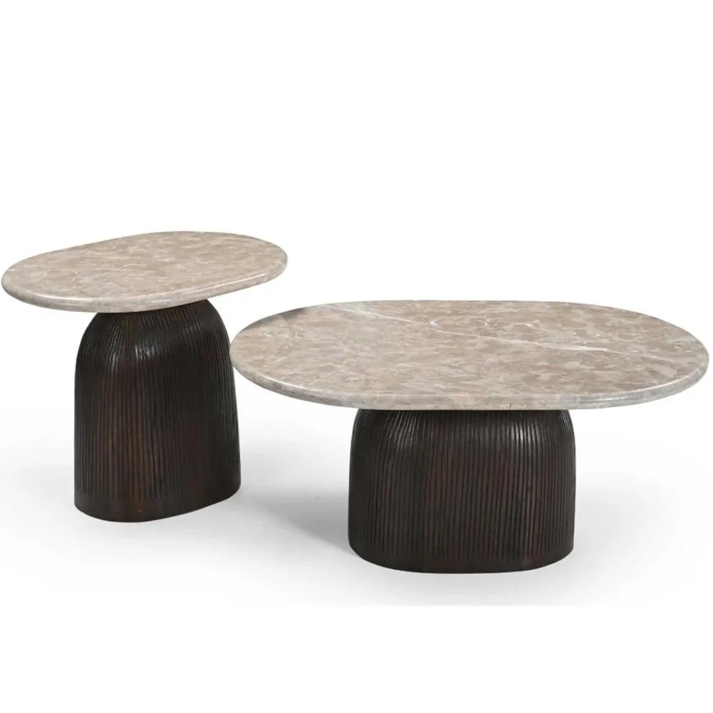 Noa Bijzettafel Marmer 60 cm