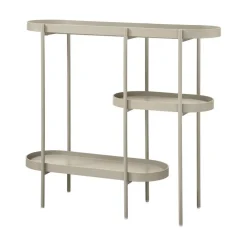 Noan Sidetable Hout/Metaal Antiek Beige 90cm