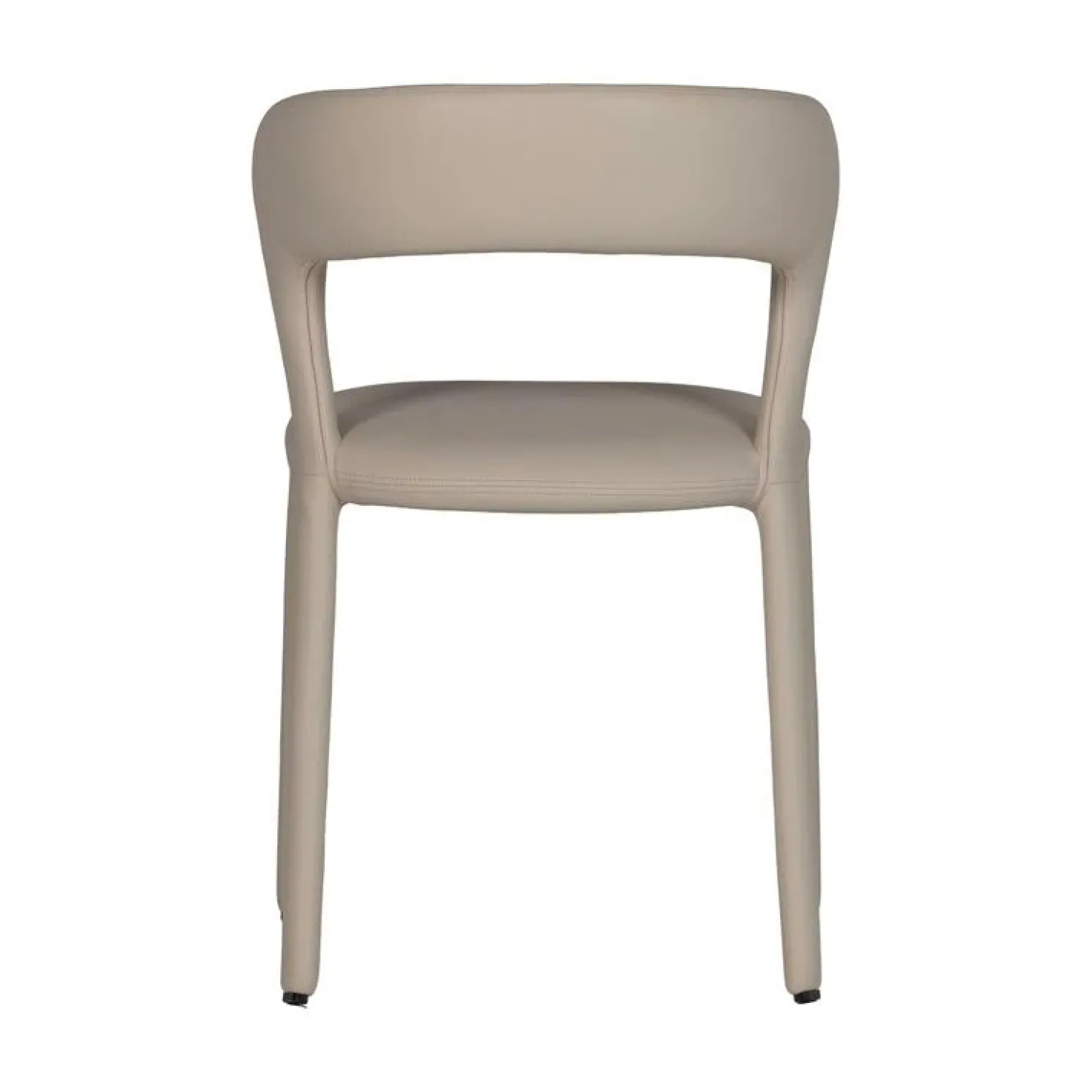 Noble Eetkamerstoel Leerlook Beige
