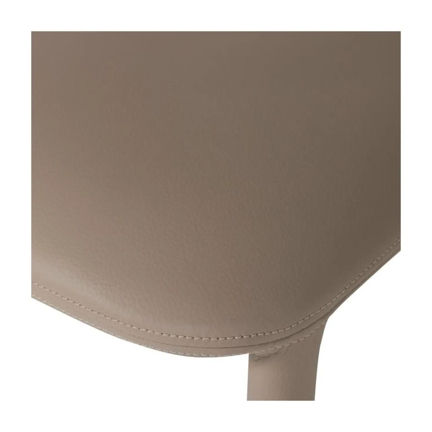 Noble Eetkamerstoel Leerlook Beige