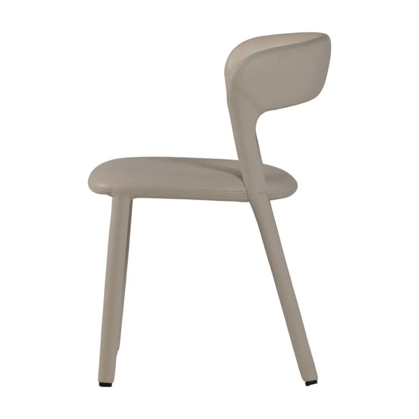 Noble Eetkamerstoel Leerlook Beige
