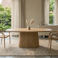 Nola Eettafel naturel 200 cm