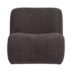 Nomu Fauteuil chenille Antraciet