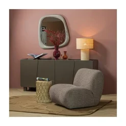 Nomu Fauteuil chenille Bruin