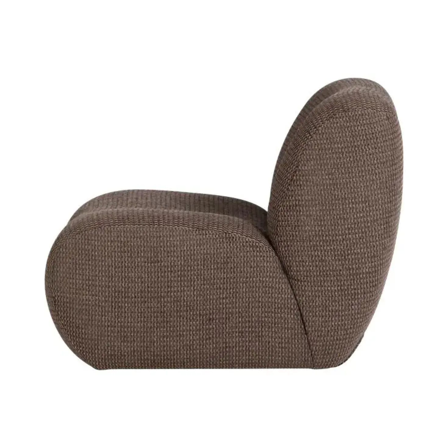 Nomu Fauteuil chenille Bruin