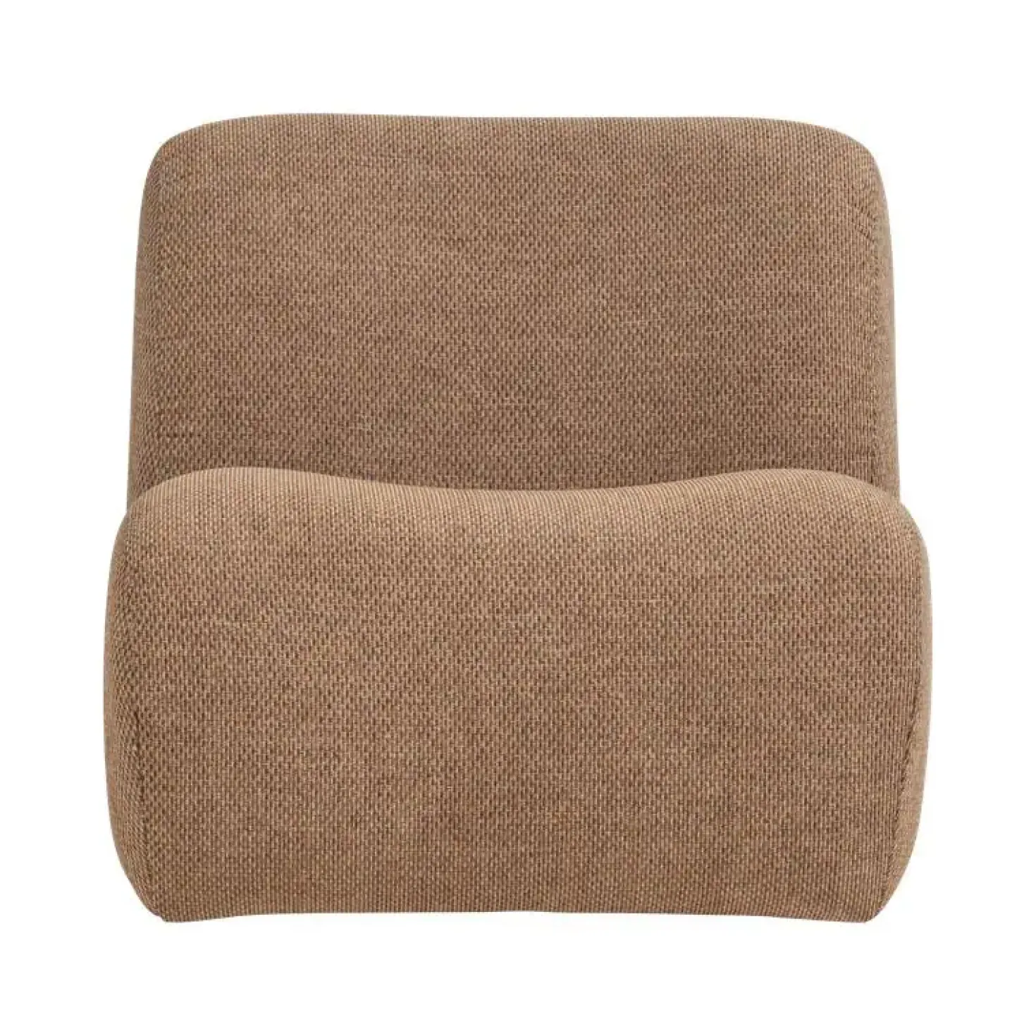 Nomu Fauteuil chenille Lichtbruin