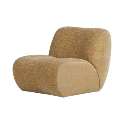 Nomu Fauteuil velvet Lichtgeel