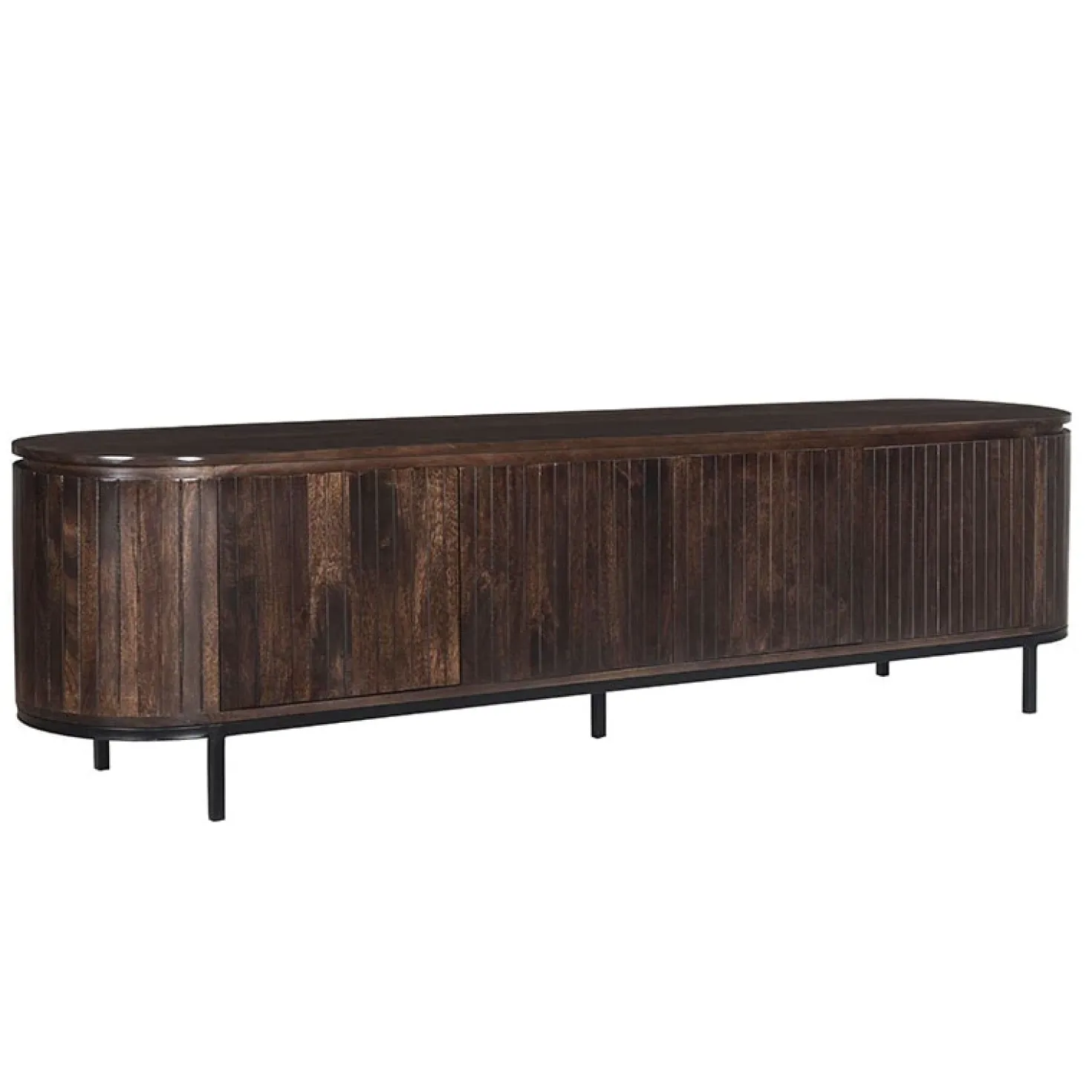 Noor tv-meubel 210cm walnoot