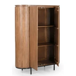 Noor wandkast 115 cm naturel