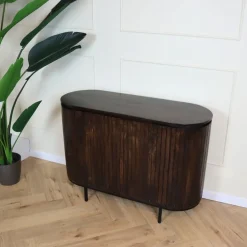 Noor wandkast 115cm walnoot