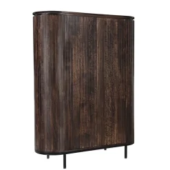 Noor wandkast 115 cm walnoot