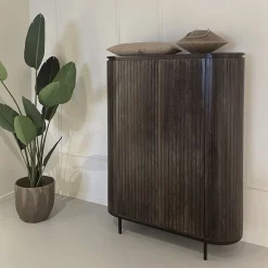 Noor wandkast 115 cm walnoot