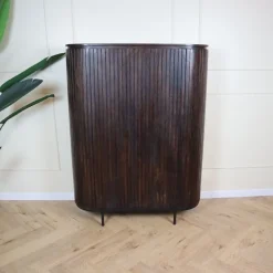 Noor wandkast 115 cm walnoot