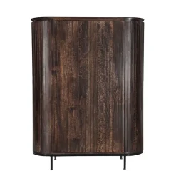 Noor wandkast 115 cm walnoot