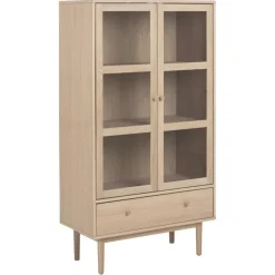 Nordvik Vitrinekast Naturel 80cm