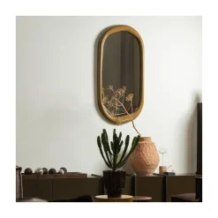 Norea Spiegel Hoogglans Honinggeel 120cm