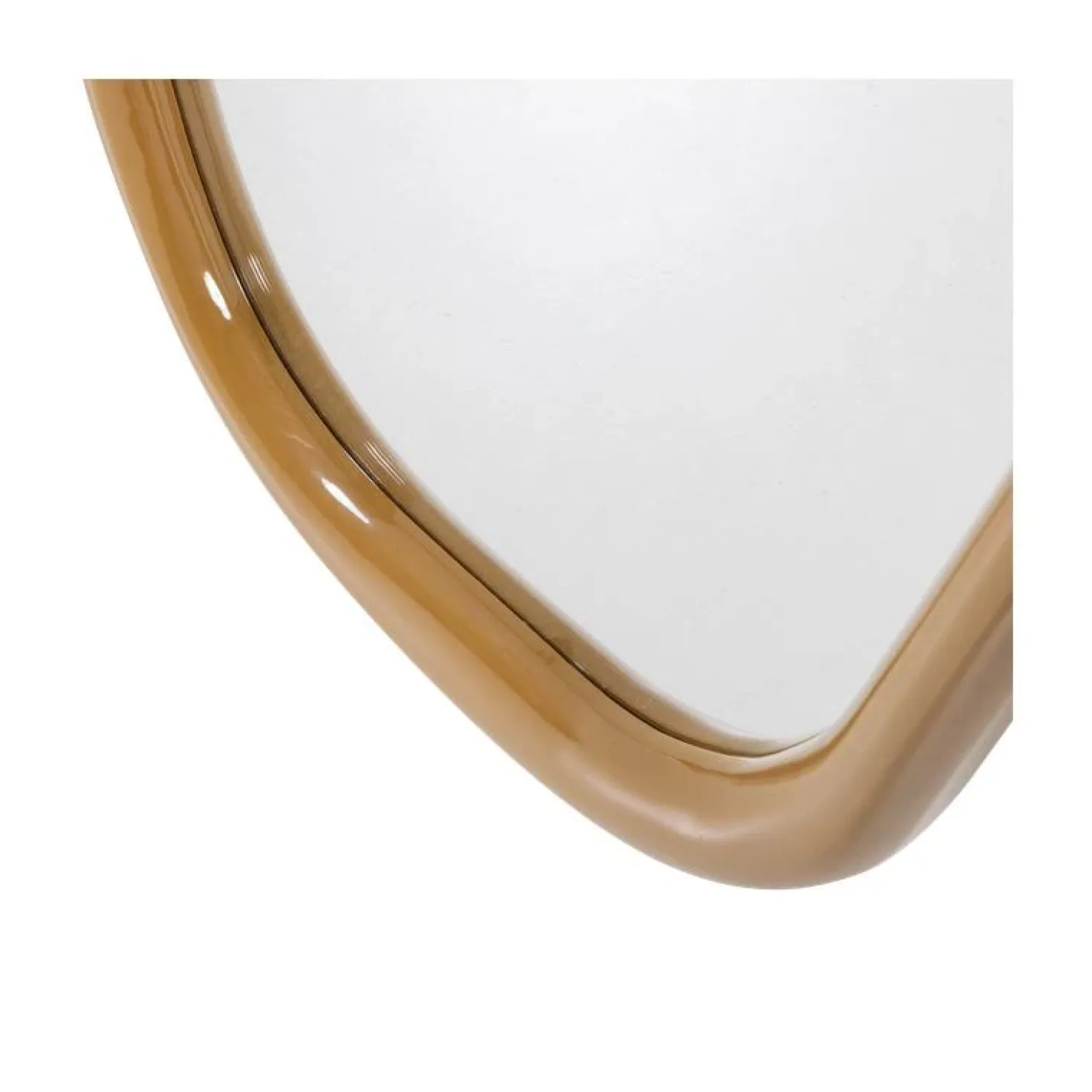 Norea Spiegel Hoogglans Honinggeel 120cm