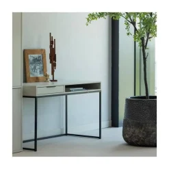 Nore Bureau Dennenhout Dust 130cm