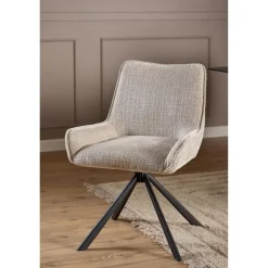 Noretta Eetkamerstoel Beige