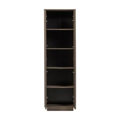 Nova Hoge Opbergkast Dennenhout Truffelbruin 67cm