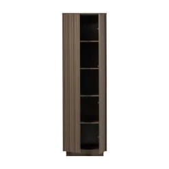 Nova Hoge Opbergkast Dennenhout Truffelbruin 67cm