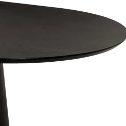Novero Eettafel Espresso eiken ovaal 200cm