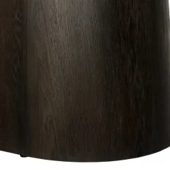 Novero Eettafel Espresso eiken ovaal 230cm