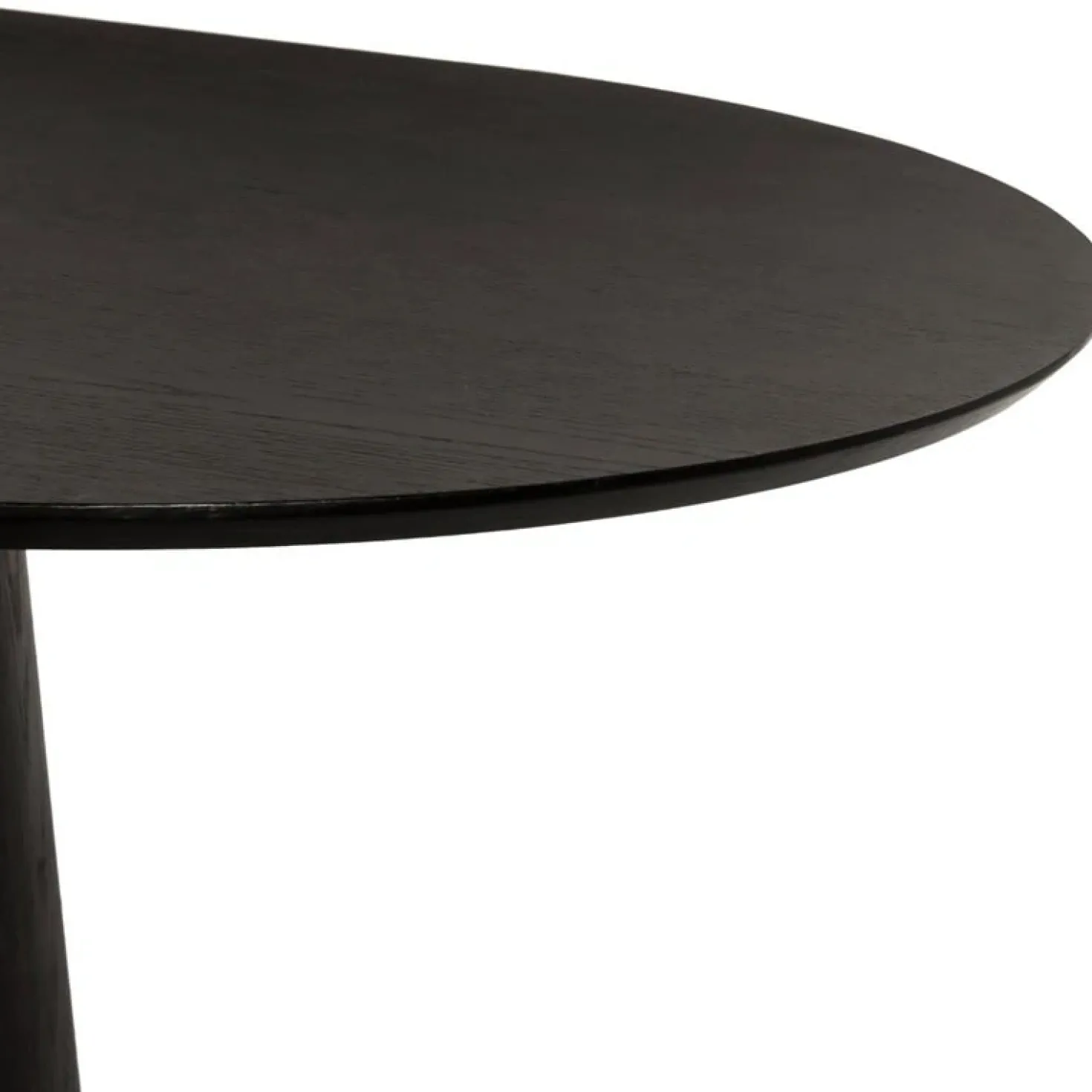 Novero Eettafel Espresso eiken ovaal 280cm