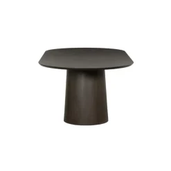 Novero Eettafel Espresso eiken ovaal 280cm