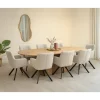 Novero Eettafel naturel eiken ovaal 280cm