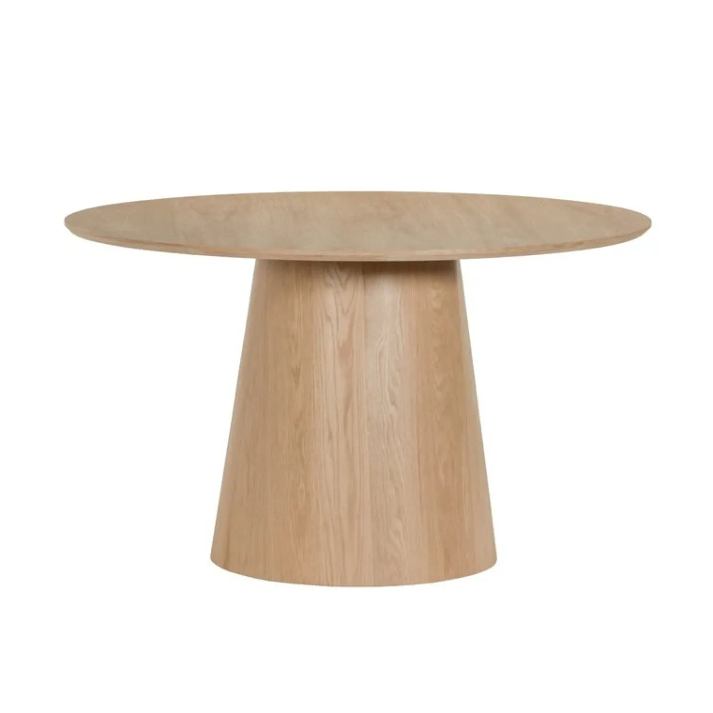 Novero Eettafel rond naturel eiken 130cm