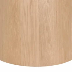 Novero Salontafel naturel eiken 50cm rond