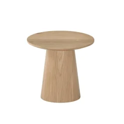Novero Salontafel naturel eiken 50cm rond