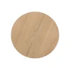 Novero Salontafel naturel eiken 80cm rond