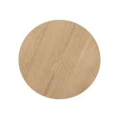 Novero Salontafel naturel eiken 80cm rond