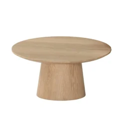Novero Salontafel naturel eiken 80cm rond