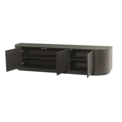 Novero Tv meubel Espresso eiken 180cm