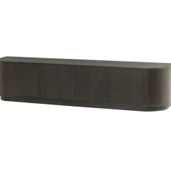 Novero Tv meubel Espresso eiken 220cm