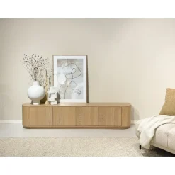 Novero Tv meubel naturel eiken 220cm