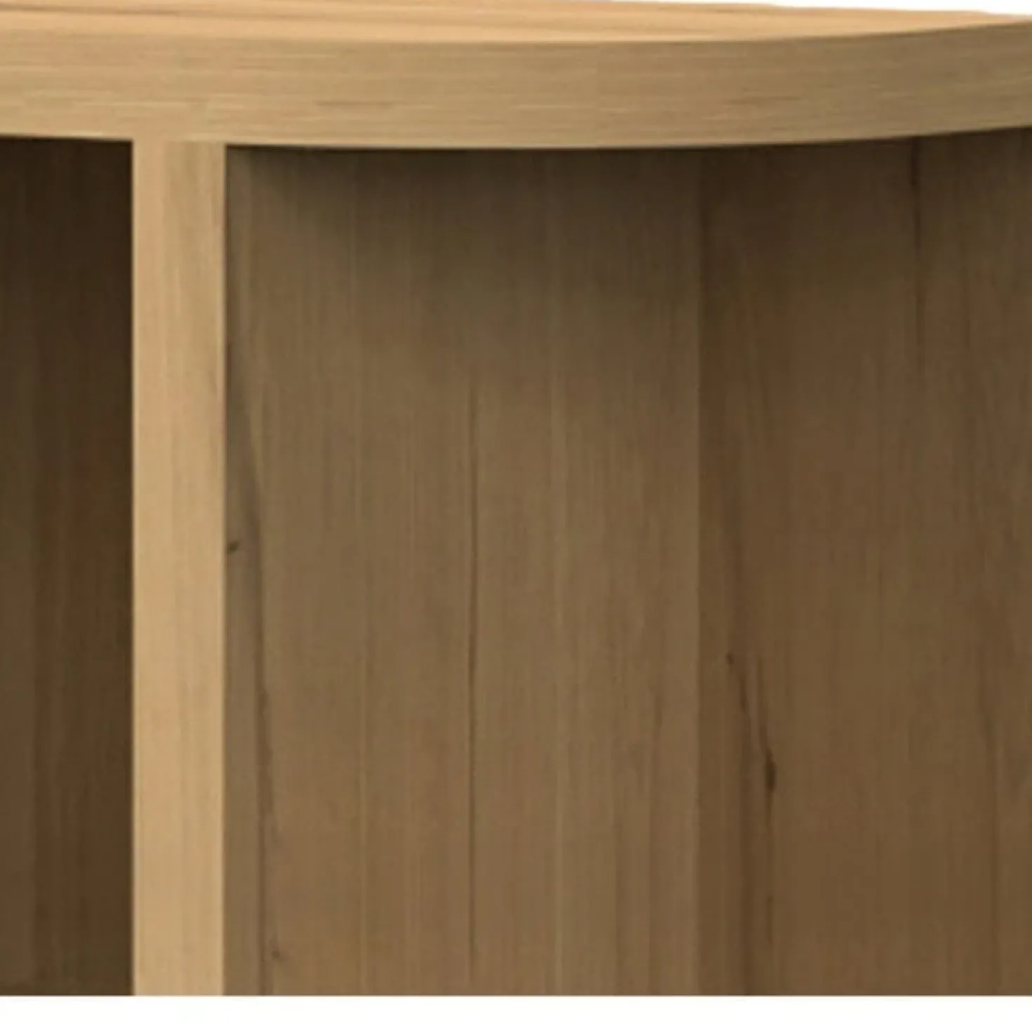 Novero Vakkenkast naturel eiken 145cm