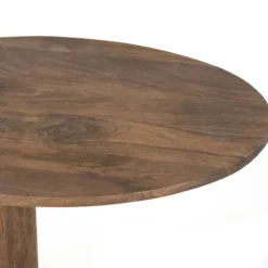 Novia Bijzettafel Lichtbruin mangohout 50cm