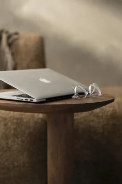 Novia Bijzettafel Naturel mangohout 50cm