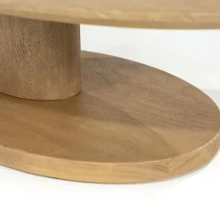 Novia Salontafel Naturel mangohout 120cm