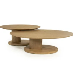 Novia Salontafel Naturel mangohout 120cm