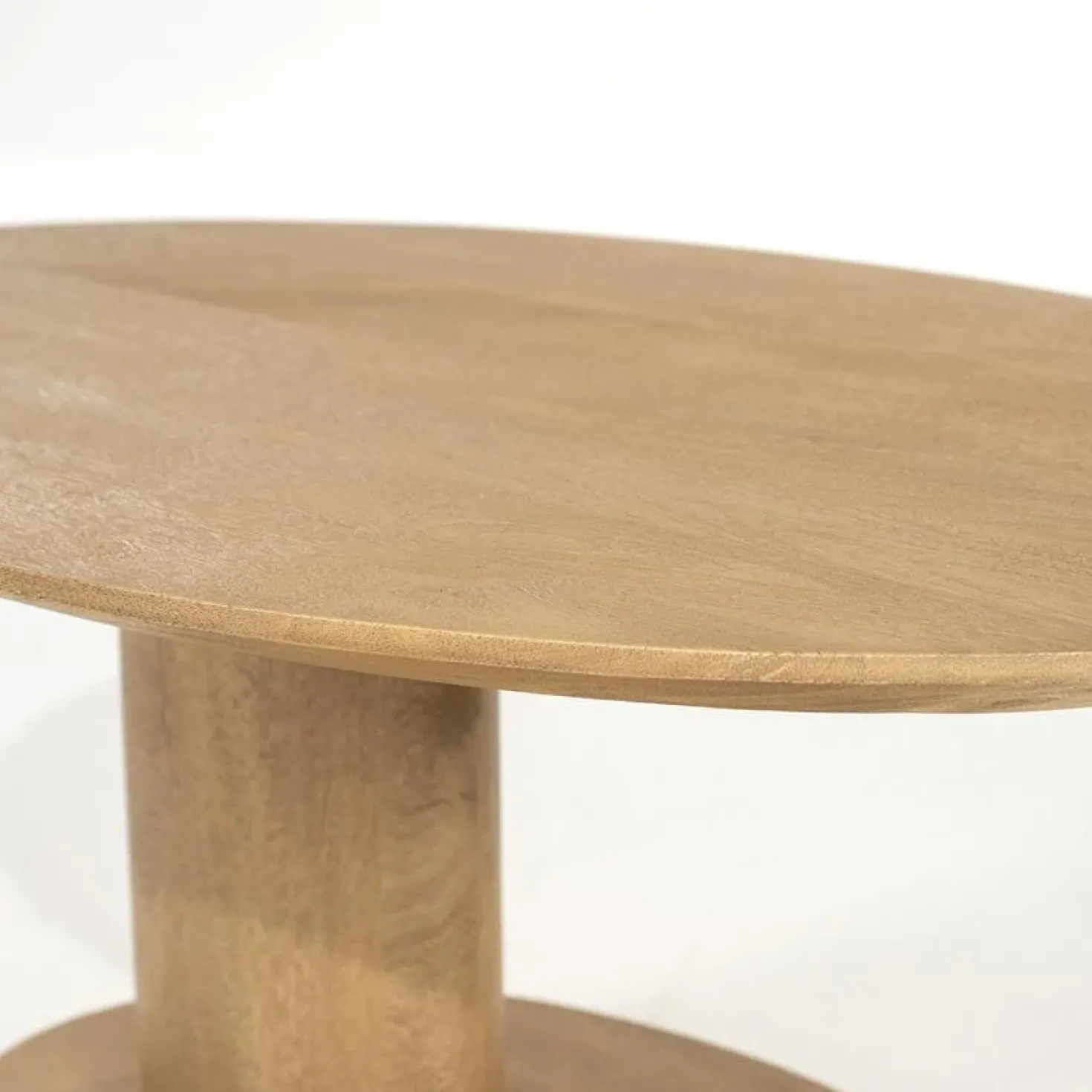 Novia Salontafel Naturel mangohout 90cm