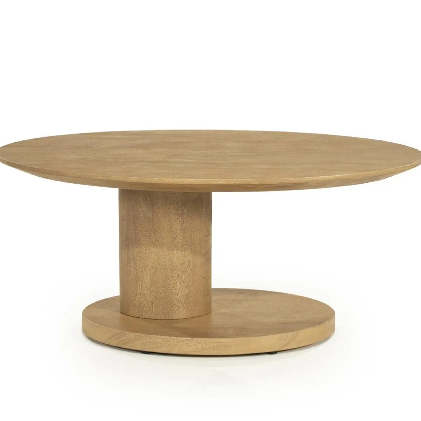 Novia Salontafel Naturel mangohout 90cm